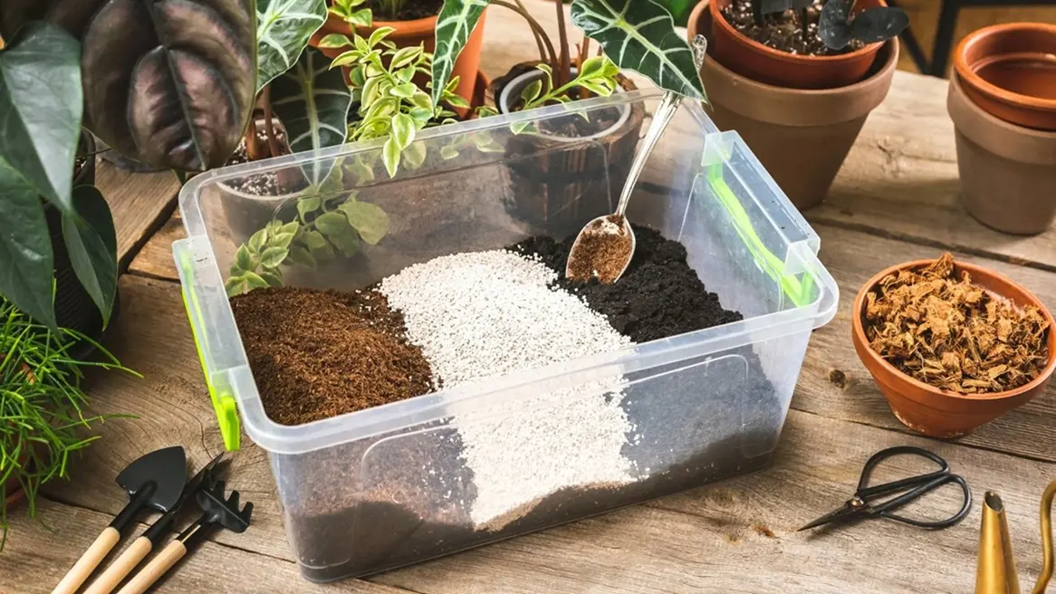 How To Store Potting Soil & Garden Soil Properly How to store potting soil and garden soil in a sealed plastic storage container